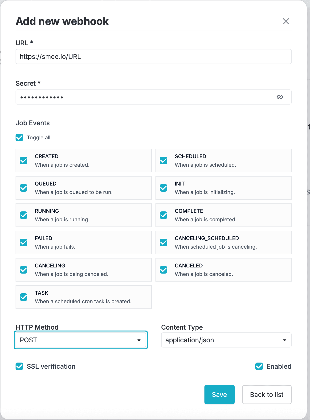 Add webhook